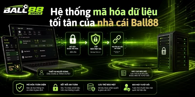 Chính sách bảo mật Ball88: Bảo vệ tài khoản cược thủ an toàn
